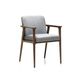 Moooi Zio Dining Chair Grey Angle Haute Living