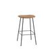 Fiber Barstool 75 Tubebase Cognac Refine Leather Muuto 5000X5000