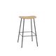 Fiber Barstool 75 Tubebase Ochre Black Muuto 5000X5000