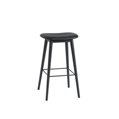 FIBER barstool wood base