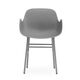 602757 Form Armchair Grey 2