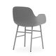 602757 Form Armchair Grey 4