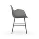 602757 Form Armchair Steel Grey 3