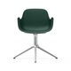 606104 Form Armchair Swivel 4 L Green Alu 2