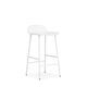 602774 Form Barstool 65Cm Steel White 1