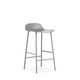 602775 Form Barstool 65Cm Steel Grey 1