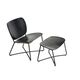 Miller Chair Ottoman Blackblack