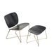 Miller Chair Ottoman Sandblack