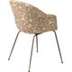 Bat Dining Chair Conic Fully Upholstered Antique Brass Backhausen Blattergarten Mc740 A07 B3 Q