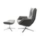 Cordia lounge sessel mit fusshocker b