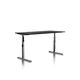 R5 Work Station 1 Black Desktop Chrome Electric Angle Medium Lr