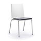 Martela Form Chair 4 Legs Solid Backrest