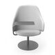 Sola Launge Chair Disc Base Arm Rests