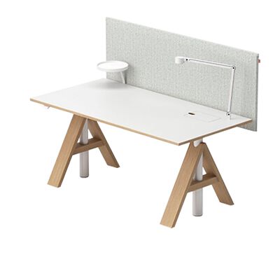 A-FRAME sound absorbing desk screen