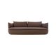 Bart Sofa Front Brown