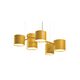 Statisticrat Suspended Lamp Ral 1004 Golden Yellow